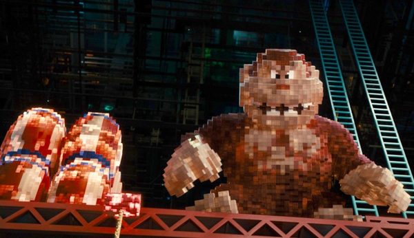 Donkey Kong in Columbia Pictures' PIXELS.