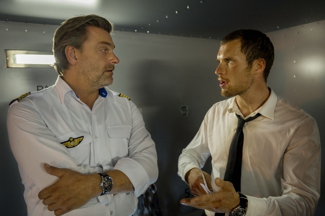 M191 (Left to right.) Ray Stevenson and Ed Skrein stars in EuropaCorp's  "The Transporter Refueled ". credit: Bruno Calvo ฉ 2014 ะ EUROPACORP ะ TF1 FILMS PRODUCTION