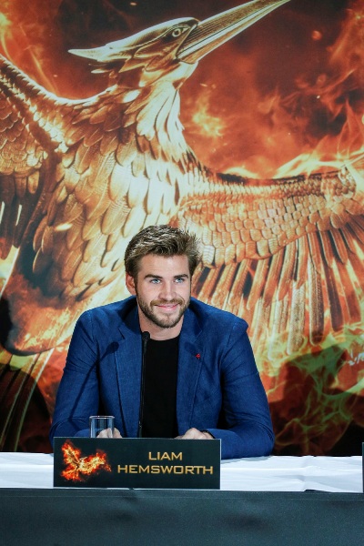 BERLIN, GERMANY - NOVEMBER 03: The Pressconference The Tribute to Panem on November 03, 2015 in Berlin, Germany. (Photo by Franziska Krug)